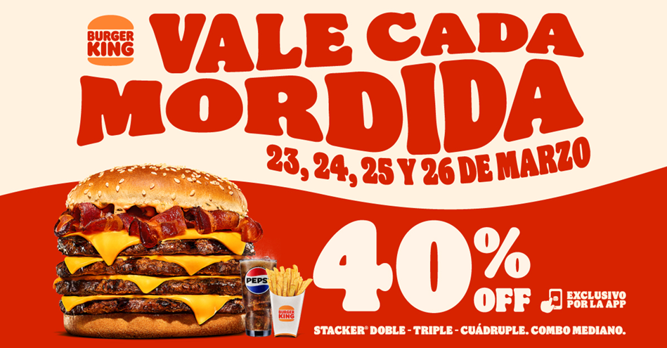 Flash sale Burger King