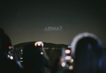 Con show de drones y figuras internacionales:así aterrizó en Chile exclusiva fragancia de Dubái